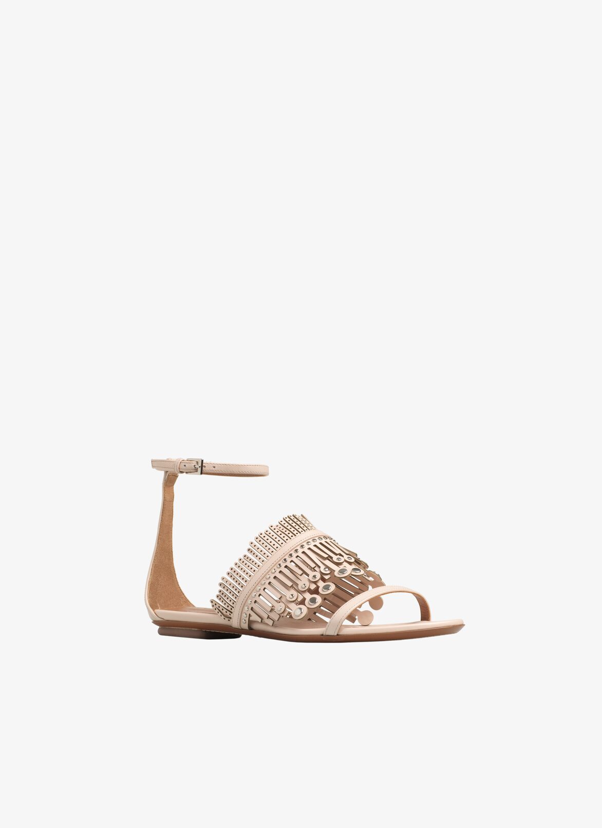 Flat Sandal ALAÏA GRAY FLAT SANDAL